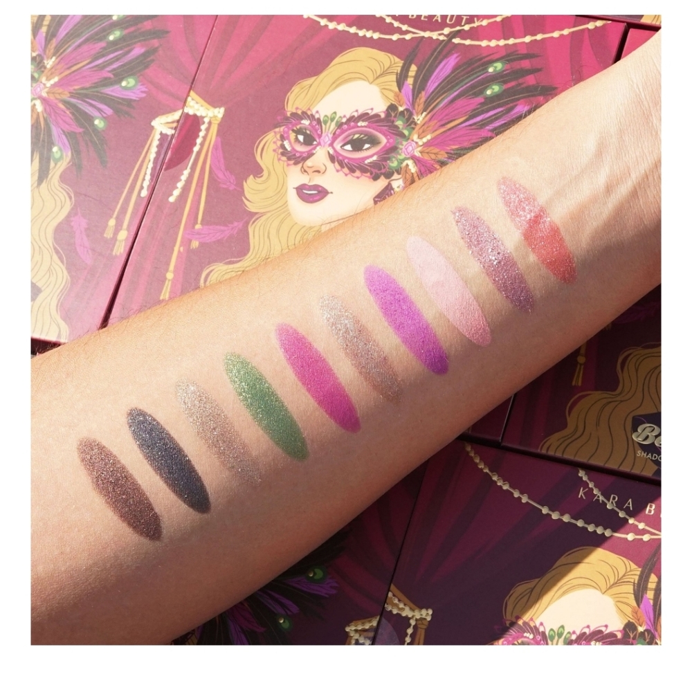 KARA Beauty Eyeshadow Pallette, Behind the Mask, Masquerade Collection - Picture 2 of 4